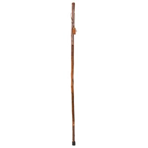 Brazos Free Form Hickory Handcrafted Wood Walking Stick