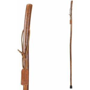 Brazos Free Form Hickory Handcrafted Wood Walking Stick