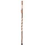 Brazos Twisted Hickory Handcrafted Wood Walking Stick, thumbnail image 1 of 3