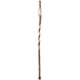 Brazos Twisted Sassafras Handcrafted Wood Walking Stick, thumbnail image 1 of 3