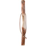 Brazos Twisted Sassafras Handcrafted Wood Walking Stick, thumbnail image 2 of 3