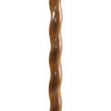 Brazos Twisted Walnut Derby Handcrafted Wood Walking Cane, thumbnail image 3 of 3