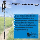 Brazos Walking Sticks Trekking Poles: Collapsible Hiking/Walking Stick, thumbnail image 2 of 5