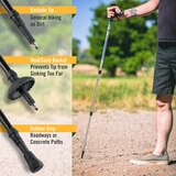 Brazos Walking Sticks Trekking Poles: Collapsible Hiking/Walking Stick, thumbnail image 5 of 5