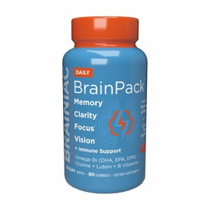 Brainiac Foods Brainiac Daily BrainPack Gummies. 90 Ct , CVS