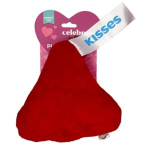Hershey's Valentine's Day Kisses Plush Dog Toy With Giant Squeaker , CVS