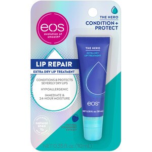 eos The Hero Extra Dry Lip Balm Treatment, 0.35 OZ