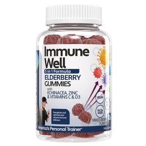 Forever Well Immune Well Elderberry Gummies, 70 CT