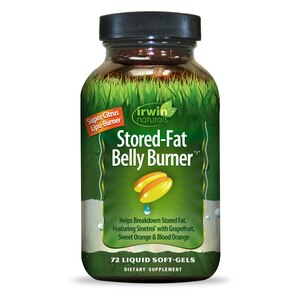Irwin Naturals Stored-Fat Belly Burner - Suplemento dietario, 72 u.