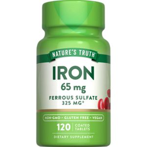  Nature's Truth Iron 65 mg Ferrous Sulfate 325 mg 