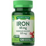 Nature's Truth Iron Supplement, 65 mg, 120 CT, thumbnail image 1 of 4