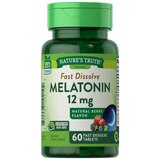 Nature's Truth Melatonin Tablets, 12 mg, 60 CT, thumbnail image 1 of 4