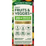 Nature's Truth Super Fruits & Veggies Capsules, 60 CT, thumbnail image 1 of 4