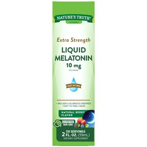 Nature's Truth Maximum Strength Liquid Melatonin 10 mg