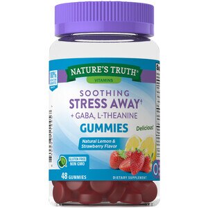Nature's Truth Soothing Stress Away plus Gaba & L-Theanine, 48 CT