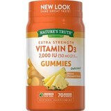 Nature's Truth Extra Strength Vitamin D3 Gummies, 50 mcg, 70 CT, thumbnail image 1 of 4