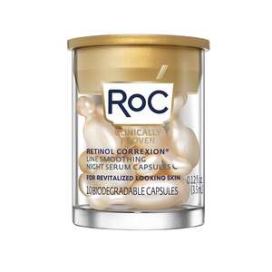 RoC Retinol Correxion Line Smoothing Night Serum Capsules, 30CT
