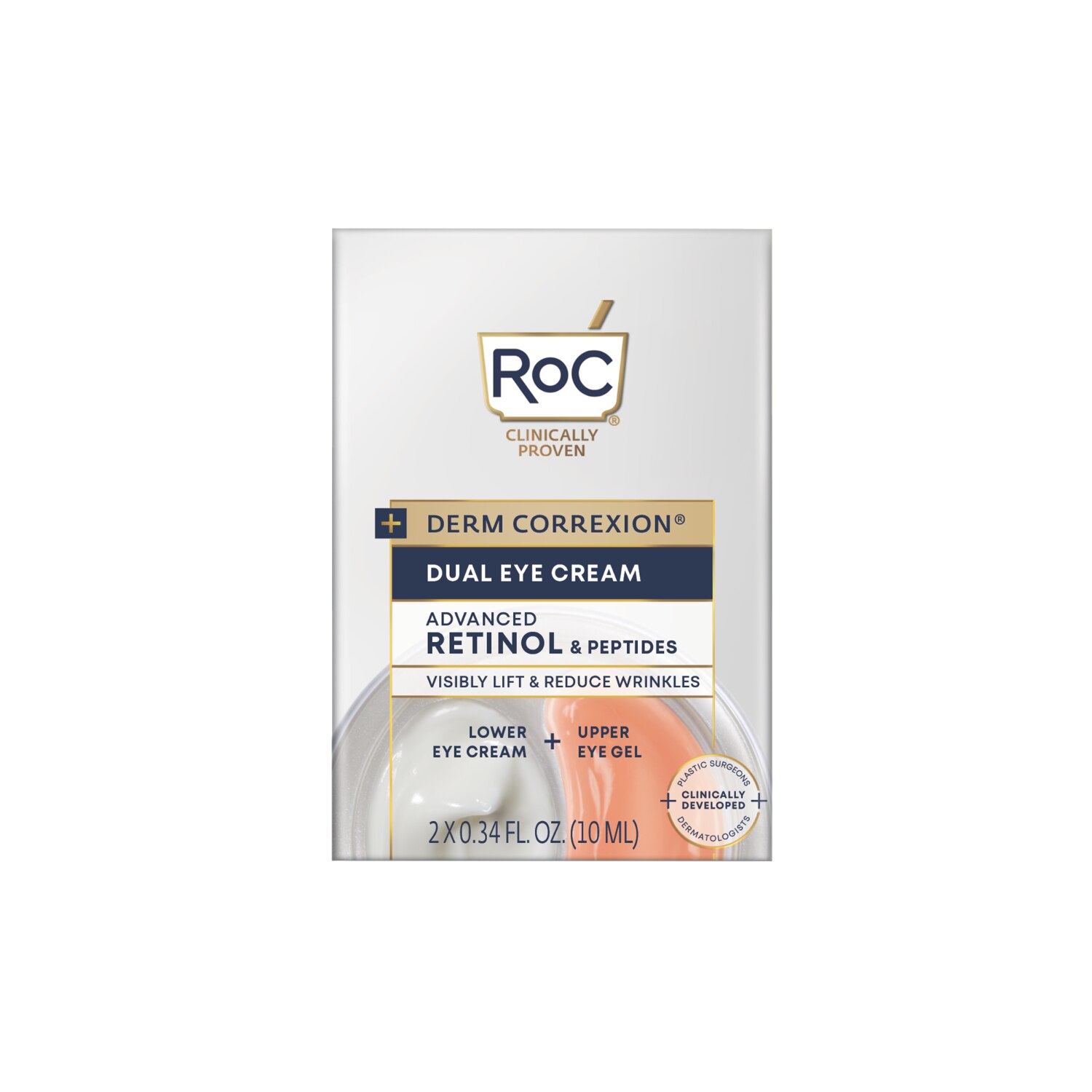 RoC Derm Correxion Dual Eye Cream, .68 Oz - 0.68 Oz , CVS