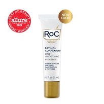 RoC Retinol Correxion Anti-Wrinkle + Firming Eye Cream for Dark Circles & Puffy Eyes, Dermatologist Tested, 0.5 OZ
