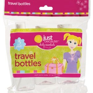 Just Because Daily Essentials Travel Bottles, 3CT , CVS