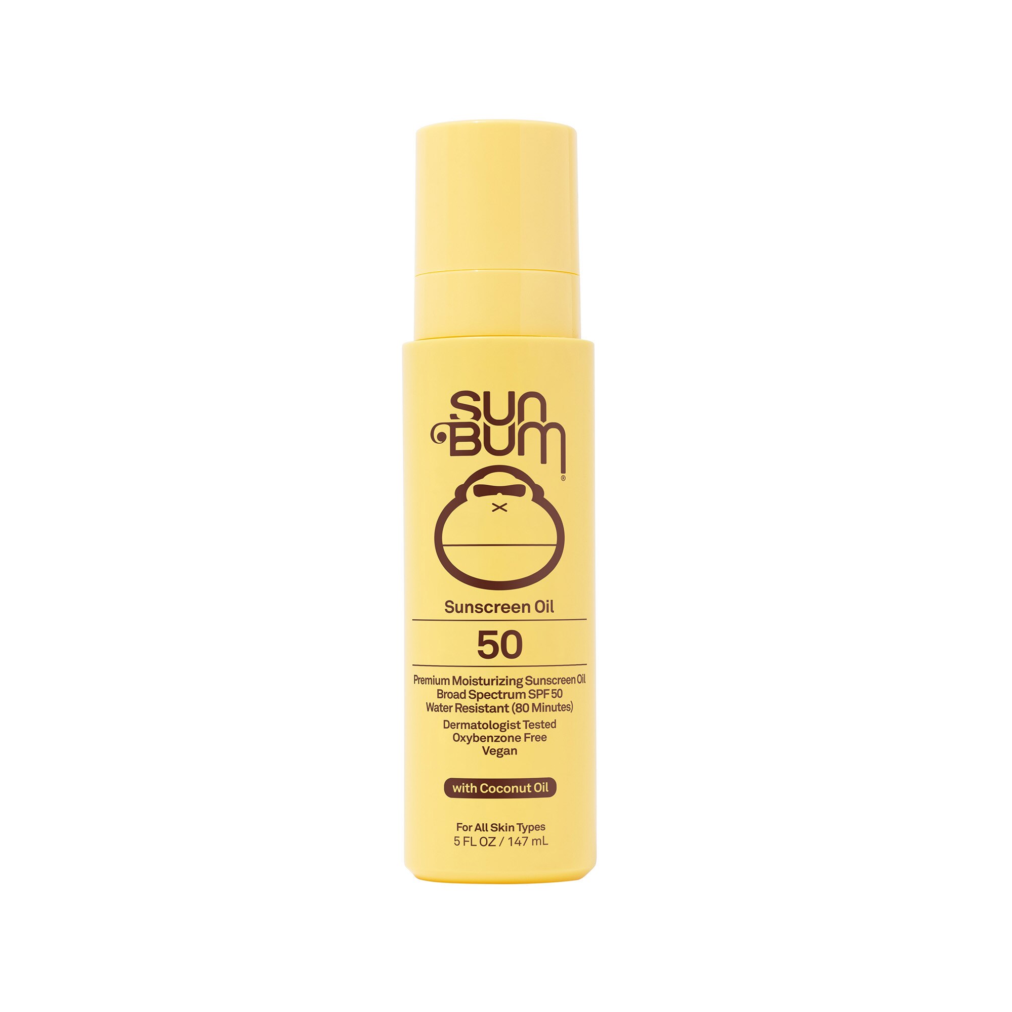 Sun Bum Original Sunscreen Oil, SPF 50, 5 oz
