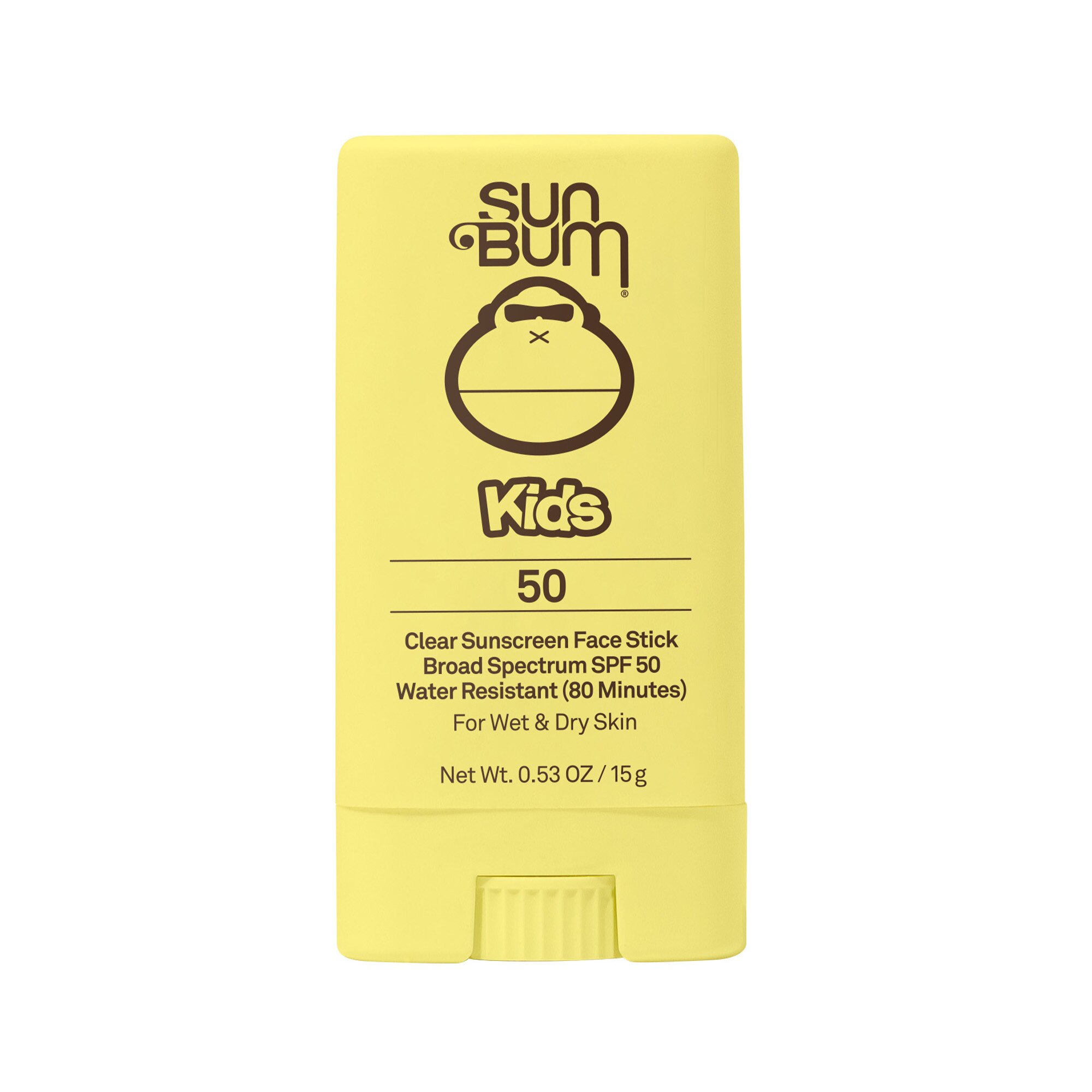Sun Bum Kids Clear Sunscreen Face Stick, SPF 50, .53 Oz - 0.53 Oz , CVS