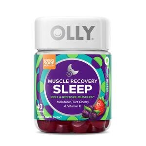 OLLY Muscle Recovery Sleep Gummies, Berry, 40 Ct , CVS