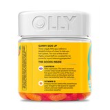 OLLY Hello Happy Gummies, Adult Gummy Worm Supplement, Vitamin D, Tropical Zing, 60CT, thumbnail image 2 of 5