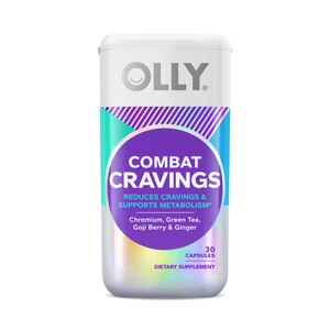 OLLY Combat Cravings Capsules, Metabolism Support Supplement, 30 Ct , CVS