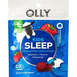 Olly Kids Travel Size Sleep Dietary Supplement Gummies, 10 Ct , CVS