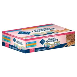 Customer Reviews Blue Buffalo Healthy Gourmet Natural Adult Pate Wet Cat Food Variety Pack Variety Pack 3 oz 12 Pack CVS Pharmacy