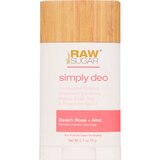 Raw Sugar Simply Deo Deodorant, Beach Rose + Aloe, thumbnail image 1 of 2
