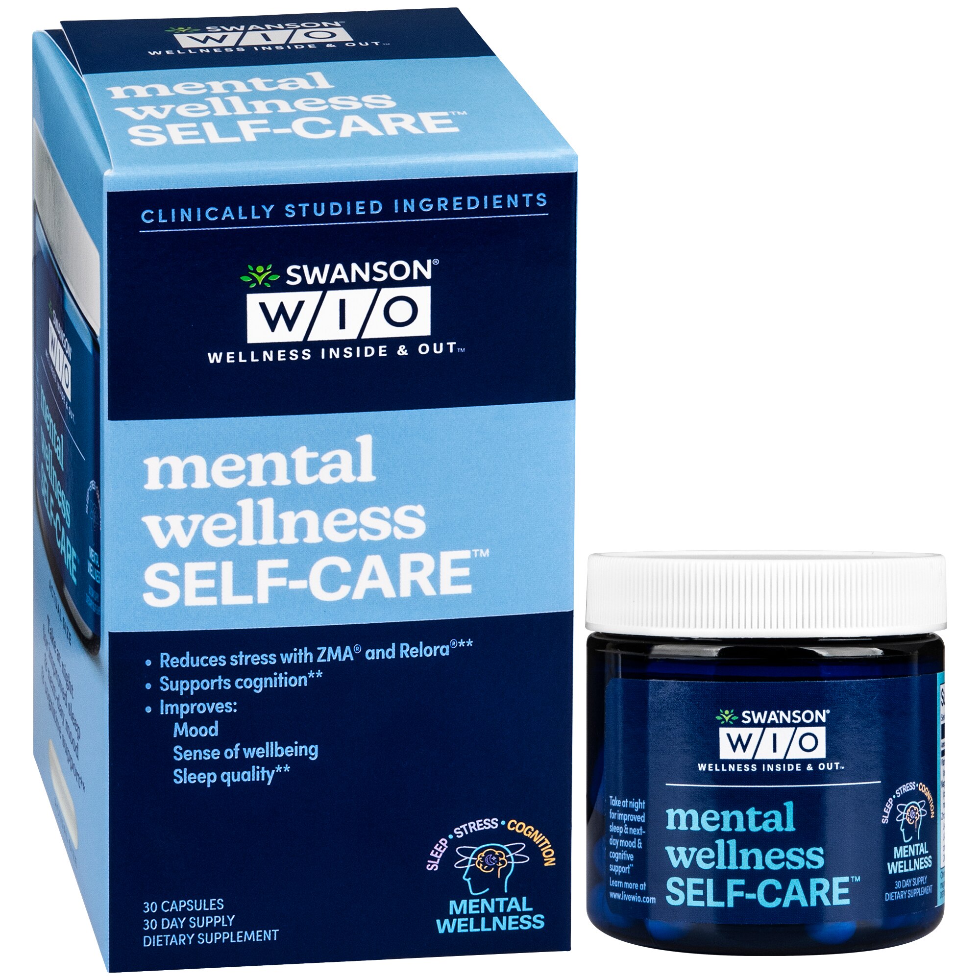 Swanson WIO Mental Wellness Self-Care, 30 Ct , CVS