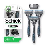 Schick Hydro Ultimate Comfort 5-Blade Disposable Razors, 3 CT, thumbnail image 1 of 8