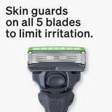 Schick Hydro Sensitive Men's 5-Blade Razor Blade Refills, thumbnail image 3 of 6