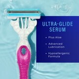 Schick Hydro Silk Ultimate Pubic Skin Protection 3-Blade Razors, 3 CT, thumbnail image 3 of 10