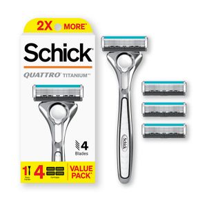 men's schick 4 blade razor
