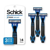 Schick Xtreme Outlast 4-Blade Disposable Razors, 3 CT, thumbnail image 1 of 6