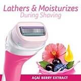 Schick Intuition Lemon Berry Breeze 4-Blade Razor Blade Refills, thumbnail image 2 of 3