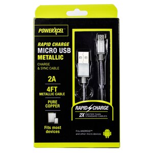 PowerXcel 4FT Micro 2A Cable