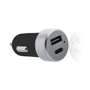  Itek Car Charger with Type C and USB Output 