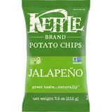 Kettle Brand Jalapeno Kettle Potato Chips, 7.5 oz, thumbnail image 1 of 7
