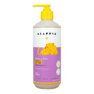 Alaffia Babies & Kids Shampoo & Body Wash, Lemon Lavender, 16 Oz , CVS