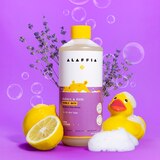 Alaffia Babies & Kids Bubble Bath, Lemon Lavender, thumbnail image 4 of 6