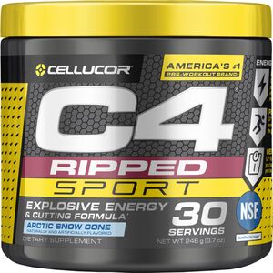 Cellucor C4 Ripped Sport, 8.7 OZ, Arctic Snow Cone , CVS