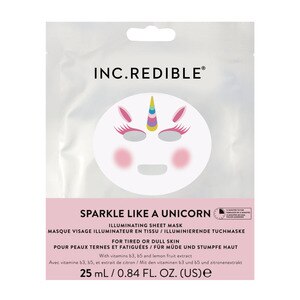 INC.redible Sparkle Like a Unicorn Illuminating Sheet Mask