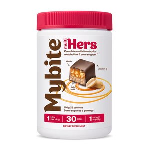  Mybite Hers Women's Multivitamin, Dark Chocolatey Bites, 30 CT 