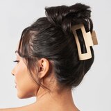 Gimme Beauty Thick Hair Rectangular Claw Clip - Black and Blonde - 2ct, thumbnail image 3 of 5