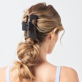 Gimme Beauty Thick Hair Rectangular Claw Clip - Black and Blonde - 2ct, thumbnail image 4 of 5