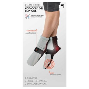  Sharper Image Sock Gel Slip On Hot and Cold 